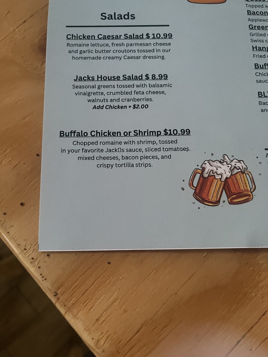 Coconuts Wing Cantina Menu - Image 1
